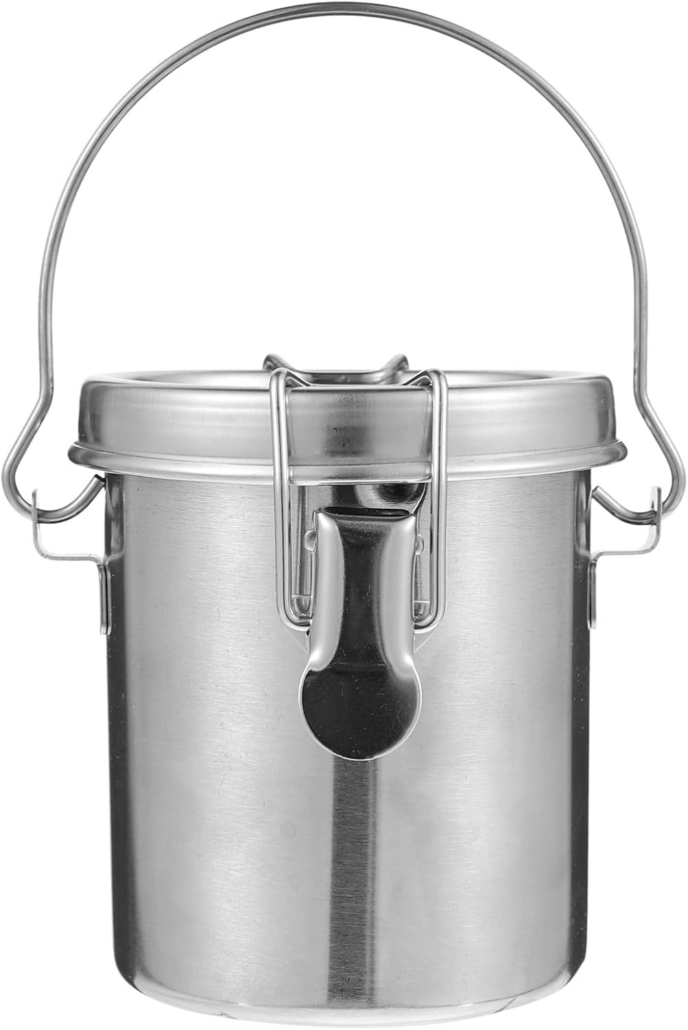 Stainless Steel Paint Brush Cleaner with Lid, Oil Paint Brush Barrel