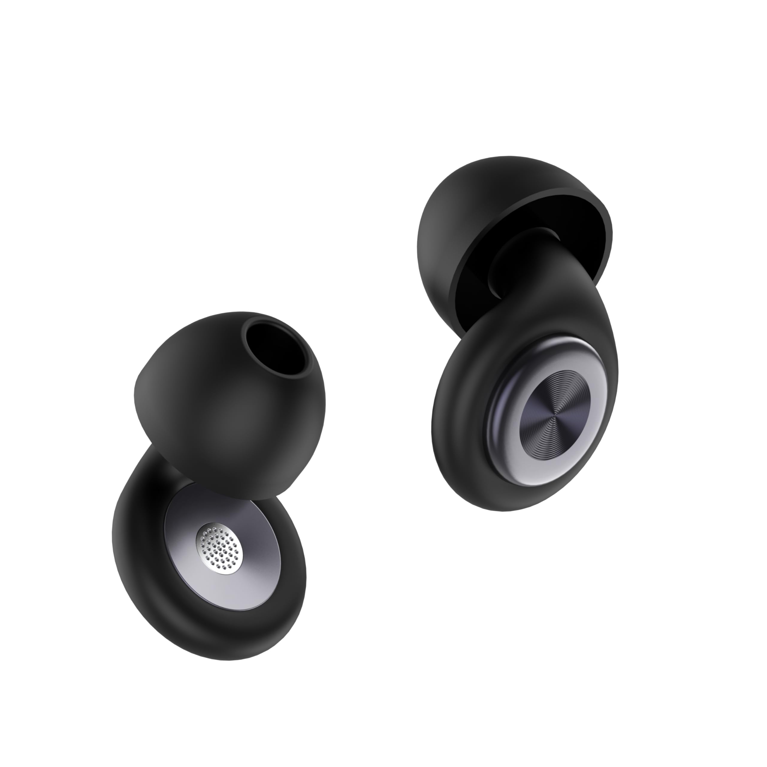 2026 nuevos tapones para los oídos para dormir, tapones para los oídos con cancelación de ruido de 45 dB, 0 sensación de presión, suaves y reutilizables, protección auditiva para dormir, buenos para