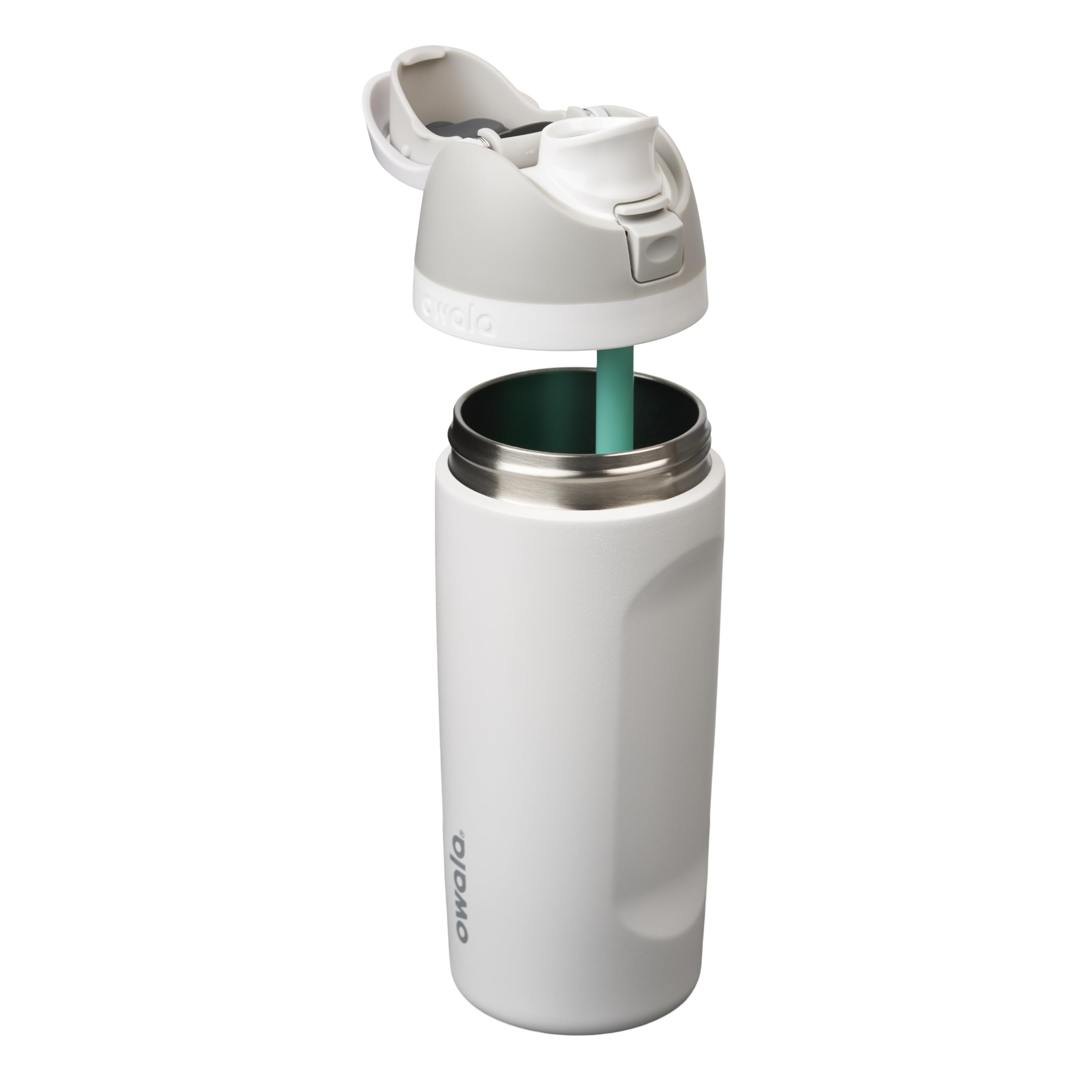 Owala Kids FreeSip 16oz Insulated Stainless Steel Water Bottle - Shy Marshmallow alternate