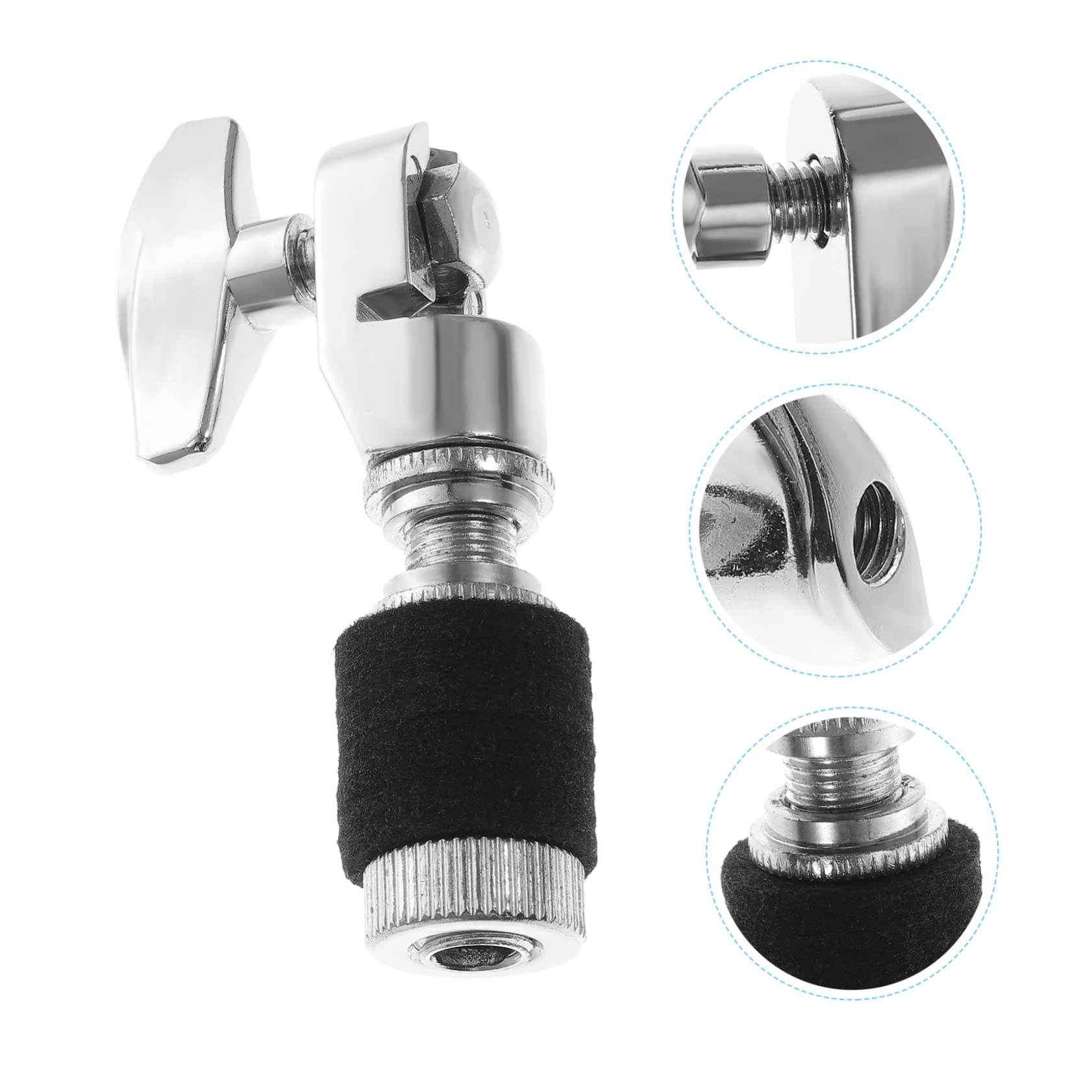 BESTonZON Frizione Per Charleston Resistente in Metallo , Supporto Per Piatti Hi Hat, Accessorio Di Ricambio Per Batteria Jazz Compatto e Durevole, Adatto Per Drum Kit
