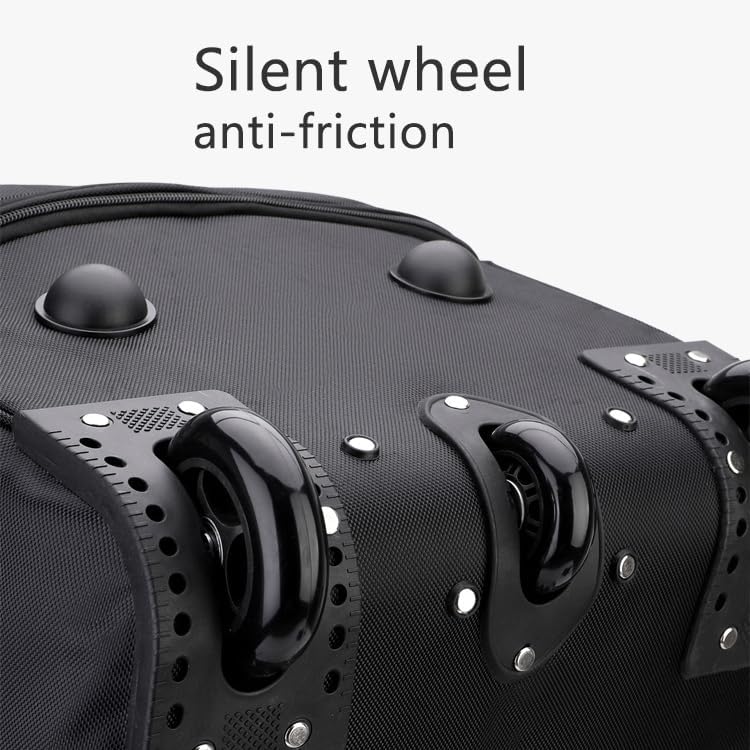 Large Rolling Duffel Bag with Wheels, 34" (130L) Expandable Weekend Travel Waterproof Bag，Expandable design - Image 4