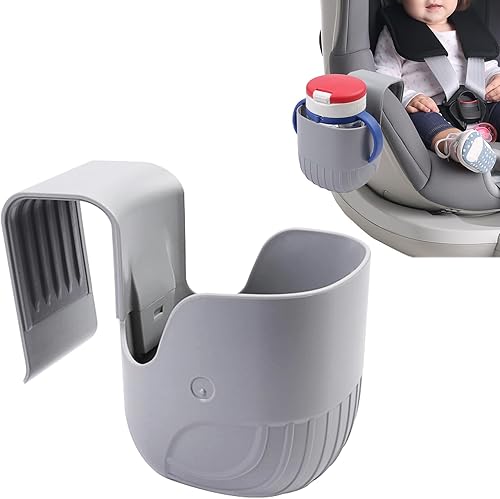 Portavasos para niños para asientos de automóvil convertibles, portavasos para cochecito compatible con la mayoría de asientos de automóvil