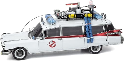 Miniatura 4 de Metal Earth Fascinations Premium Series Ecto-1 Ghostbusters 3D Kit de modelo de metal