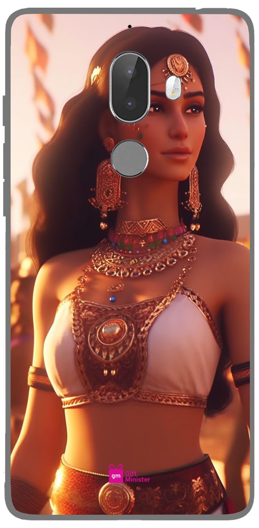 Gift Minister TPU Soft Silicon Designer Cover for Tenor 10.Or G Peru Back Case - Super Cute Belly Dance Story Mobile Art Arcane Character Happy Armor Anti Scratch Dustproof Bumper 1Pcs 1695U