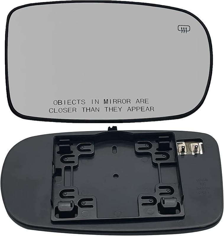 Vidro do espelho retrovisor direito aquecido Mydugia 68101146AA para Chrysler 200, 300 e Dodge Charger/Challenger – 1 unidade