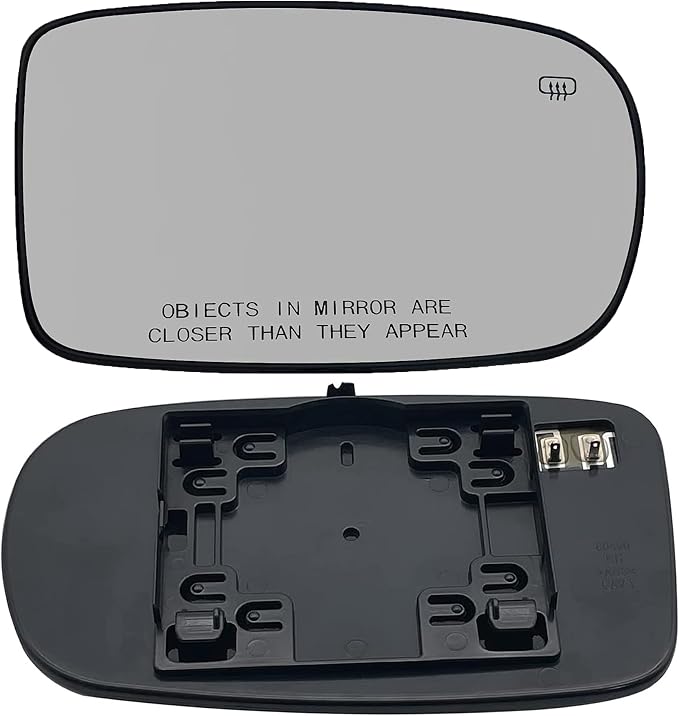 Passenger Side Heated Mirror Glass For Chrysler 300 – Right Side, Convex, Direct Fit