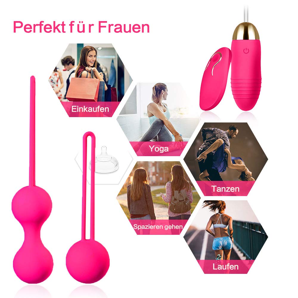 wie schalte ich vibration beim iphone ein Liebeskugeln mit Vibration 3er Set, Medizinisches Silikon Liebeskugeln  Beckenboden Training für Frauen, Kegel Ball Bullet Vibrator mit  Fernbedienung Sexspielzeug : Amazon.de: Drogerie & Körperpflege