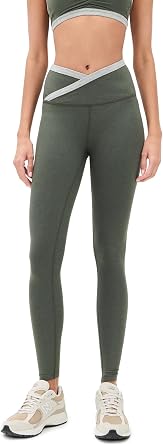 Beyond Yoga Womens Spacedye Outlines High Waisted Midi Leggings