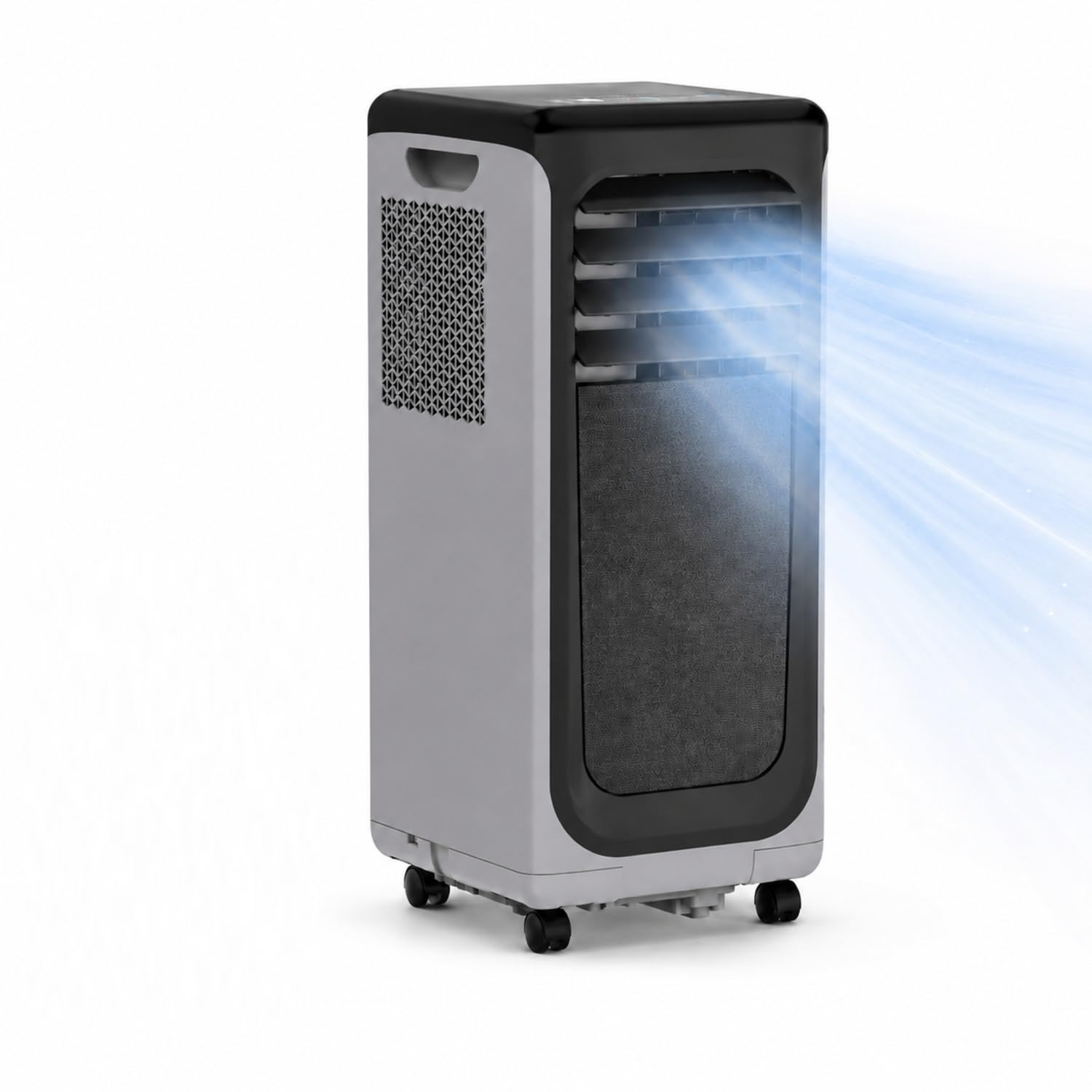 Photo 1 of Coolblus 16000BTU Portable Air Conditioners, Wi-Fi Smart Portable AC Unit for Room Up to 750 Sq.Ft, 3 in 1 Quiet AC with Cool/Dehumidify/Fan, Window Kit, Black-16000BTU-WIFI