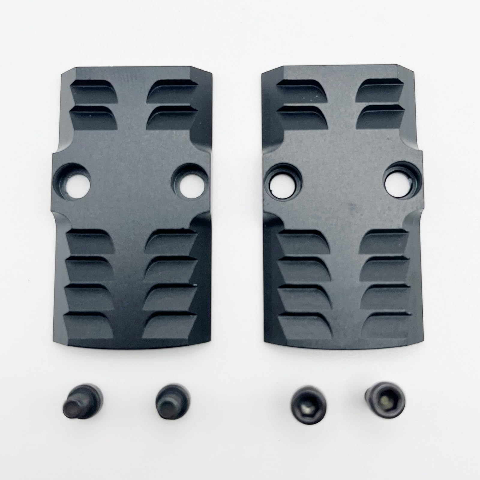 XXTACMM 2 Pack RMR Cover Plate for Glock 17/19/26 Cut Slide Aluminum