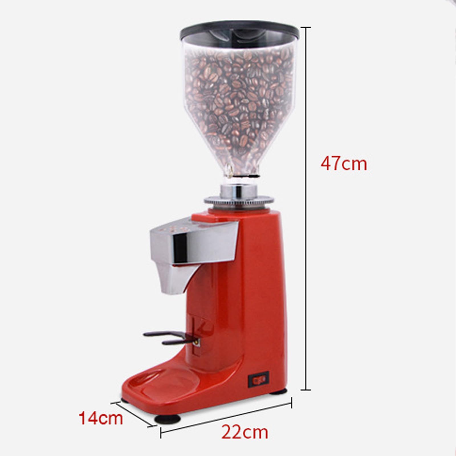 Molinillo de café eléctrico de muelas, cónico Profesional con 19 ajustes de molienda precisos y tolva de Granos de 1.5 L de Gran Capacidad, para Espresso, Moca, café de Filtro y vertido