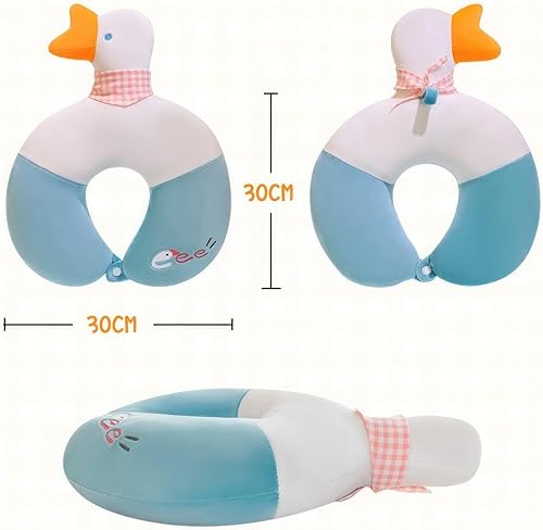 Miniatura 2 de Multifunctional U-Shaped Pillow, Creative Cartoon Cute Animal U-Shaped Pillow, Office U-Shaped Neck Pillow - Your Ultimate Travel Companion (Color