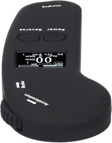 Miniatura 9 de PerGar Monopatín eléctrico con control remoto, monopatín eléctrico, pantalla LED inalámbrica, control remoto con frenado de velocidad ajustable,