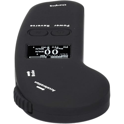 Akozon B08Tb5B34L, Remote Electric, Electric Skateboard Wireless LED Skateboard with Adjustable Speed Braking Controller Display Remote Control