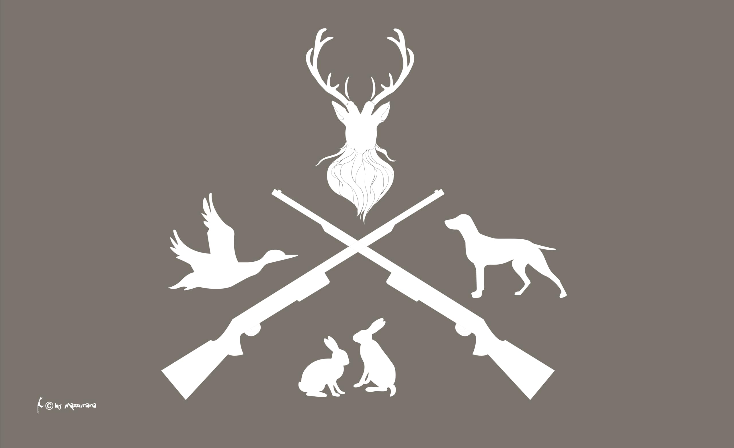 Drapeau marine Jagdflagge100 de 200 x 120 cm pour pavillon et mât de bateau