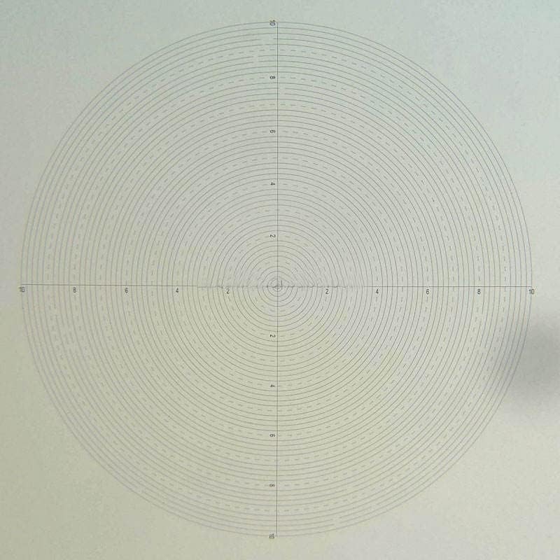 顕微鏡アクセサリーキット 921同心円顕微鏡部品光学ガラス教育用スライド 顕微鏡スライド(24mm) ラボ用顕微鏡アクセサリー 921同心円顕微鏡部品光学ガラス教育用スライド(24mm)
