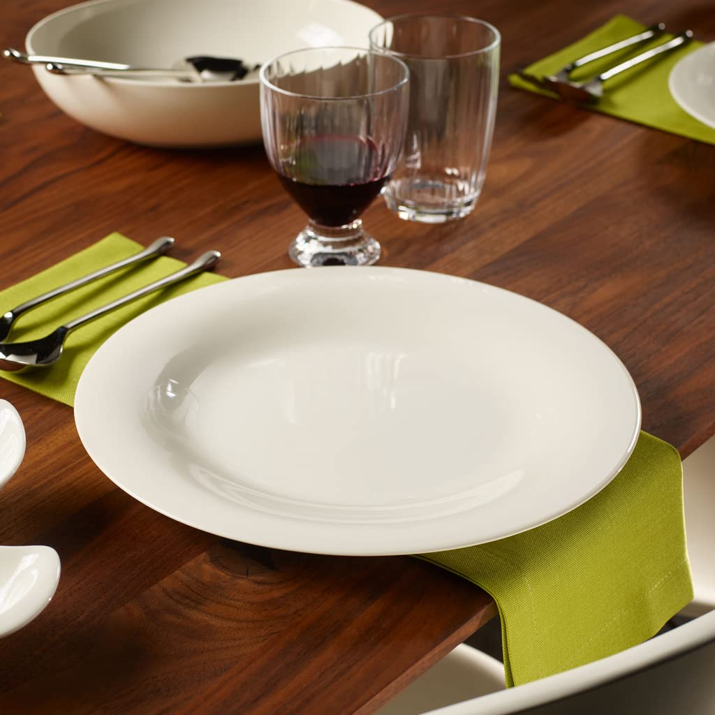 Villeroy & Boch New Cottage Basic Plato Gourmet, 30 cm, Porcelana Premium, Blanco