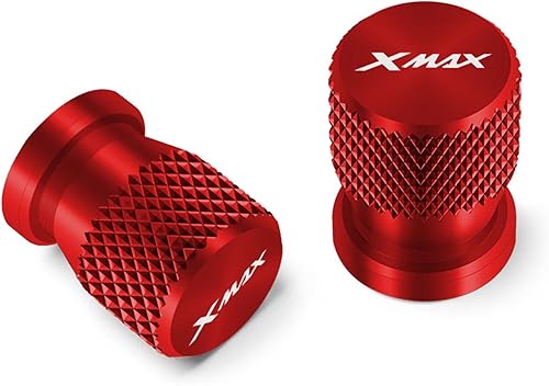 LAYOP Air Valve Caps Motorcycle CNC Aluminum Accessorie Wheel Tire Valve Stem Caps CNC Airtight Covers for Yamaha Xmax 300 Xmax 400 Xmax 250 Xmax