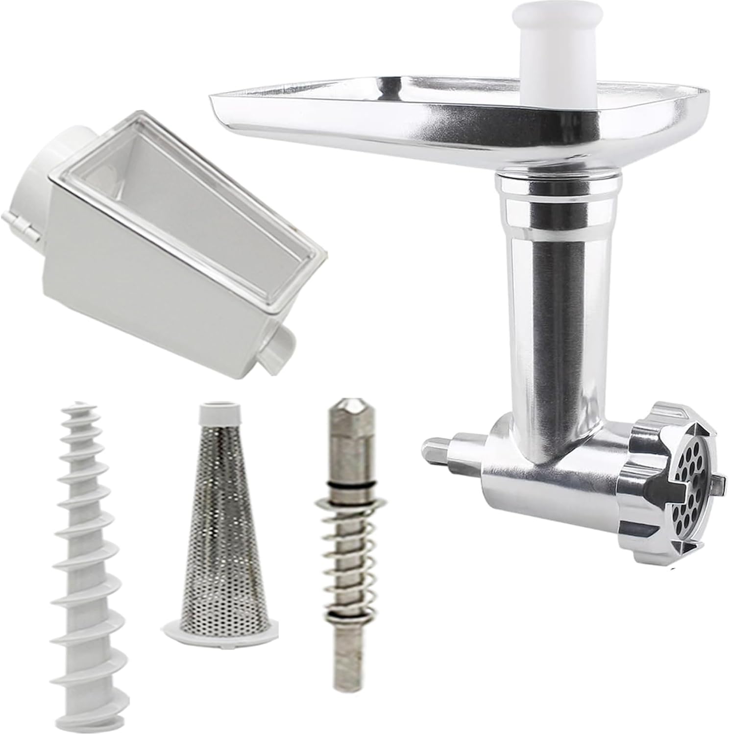 Replacement Fruit & Vegetable Tomato Strainer Attachment Set， Compatible with all 5Qt.6Qt.7Qt.8Qt. KitchenAid Stand Mixers