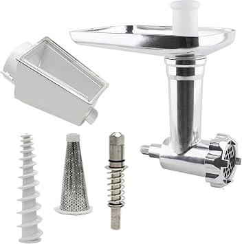 Replacement Fruit & Vegetable Tomato Strainer Attachment Set, Compatible with all 5Qt.6Qt.7Qt.8Qt. KitchenAid Stand Mixers