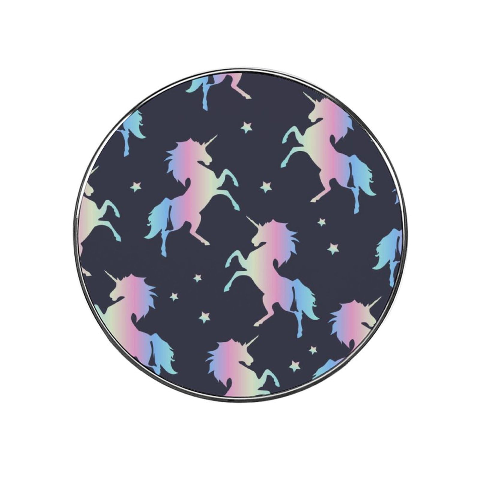 Rainbow Unicorn Alloy Fridge Magnet For Office Cabinet Refrigerator Whiteboard Photo