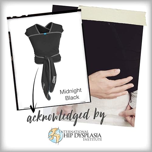 Miniatura 9 de We Made Me Flow, portabebés súper elástico, fresco y cómodo, lavanda (paquete de 2)