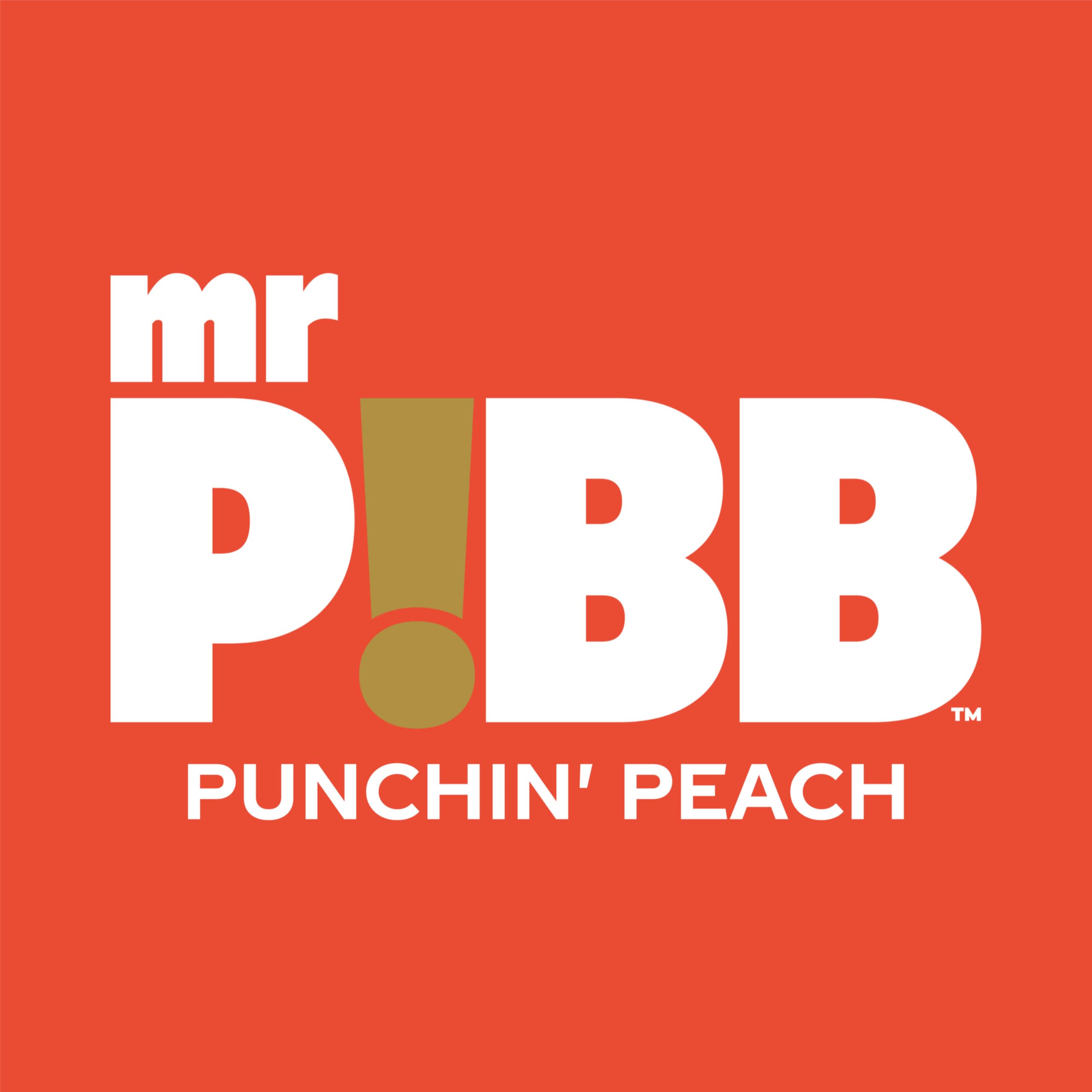 Mr Pibb Punchin' Peach 12oz 12pk