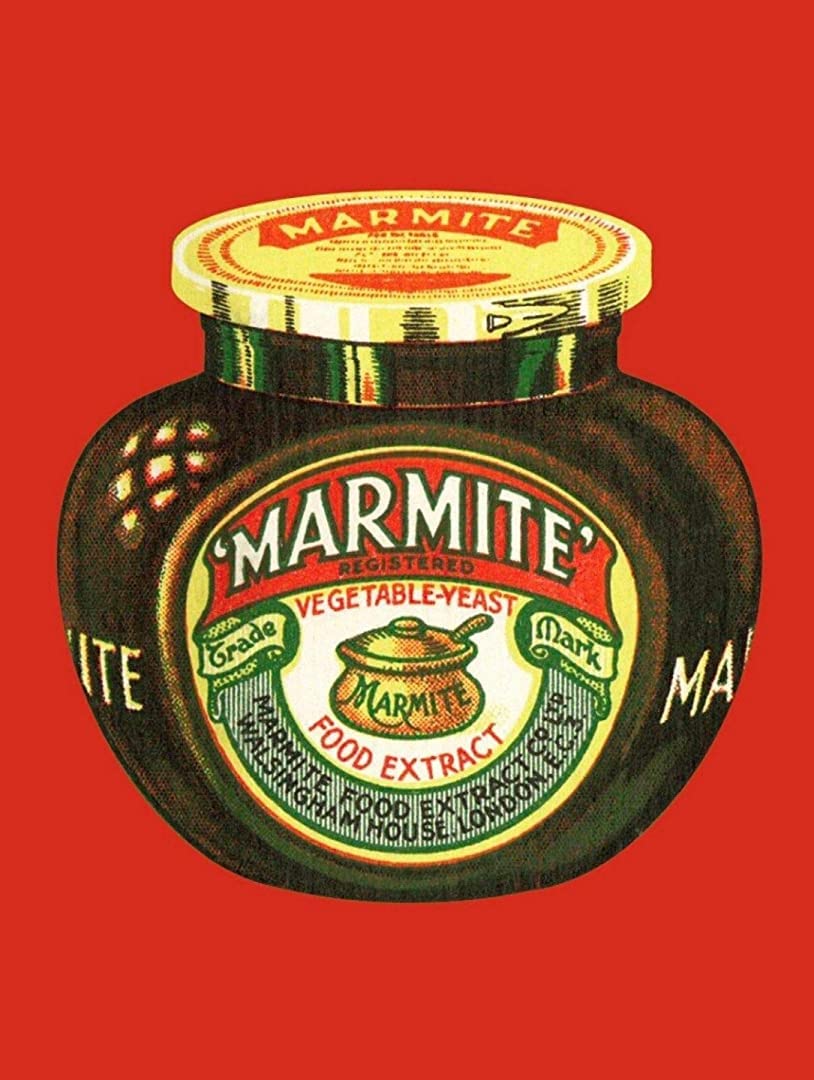 New Tin Sign Marmite Metal Tin Sign Rustic Wall Decor Suitable for Home and Kitchen Bar Man Cave Cafe Garage Wall Decor Retro Vintage 12x8 Inch