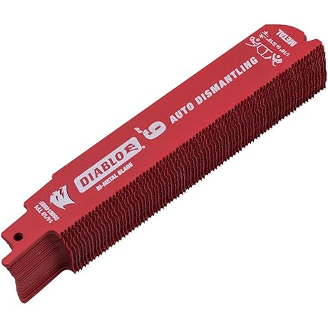 Diablo Steel Demon Bi-Metal Metal Blade for 1/16-5/16 Medium Metals