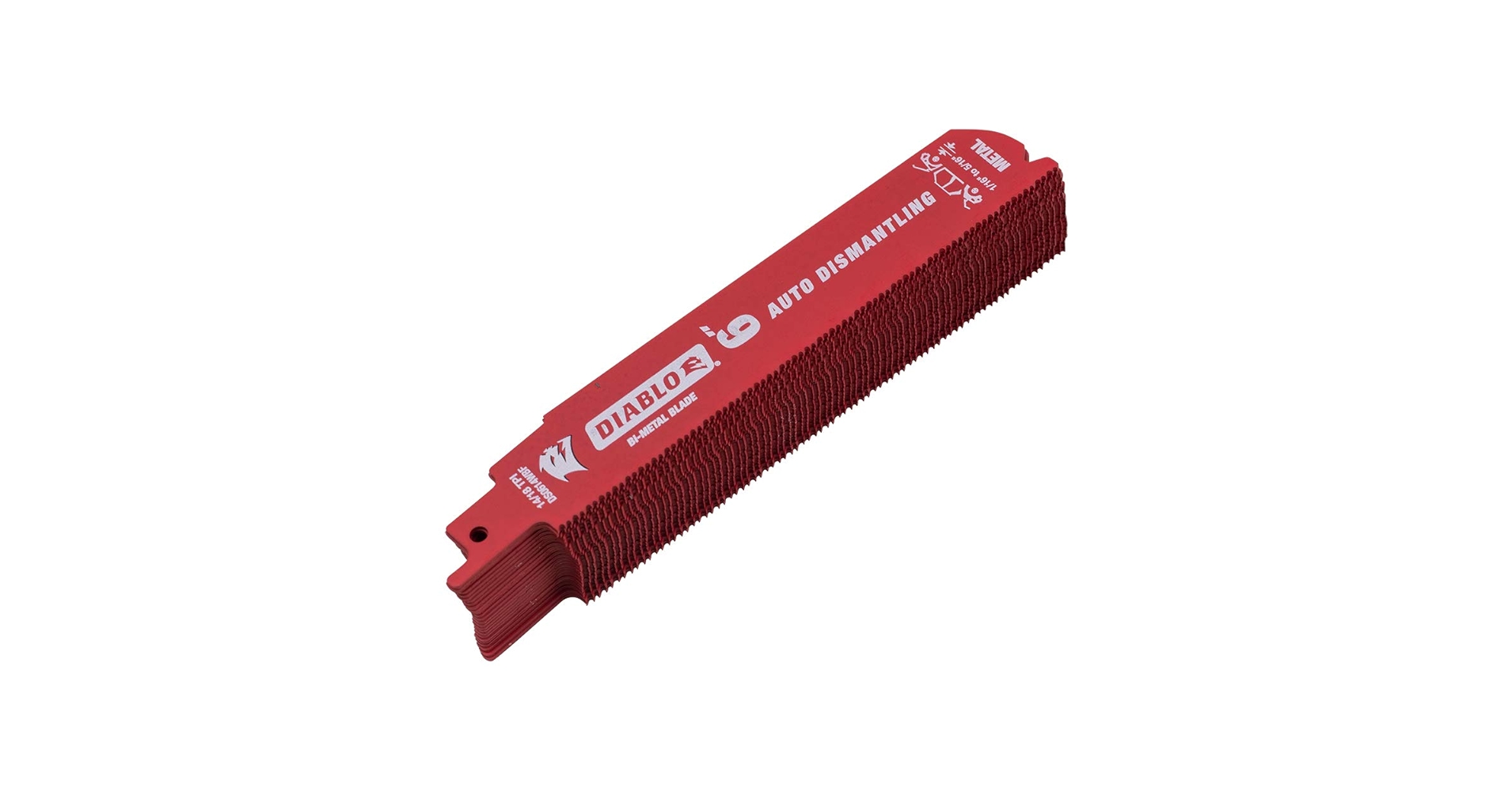 25 Pack 6 inch 14/18 TPI Diablo Steel Demon Bi-Metal Auto