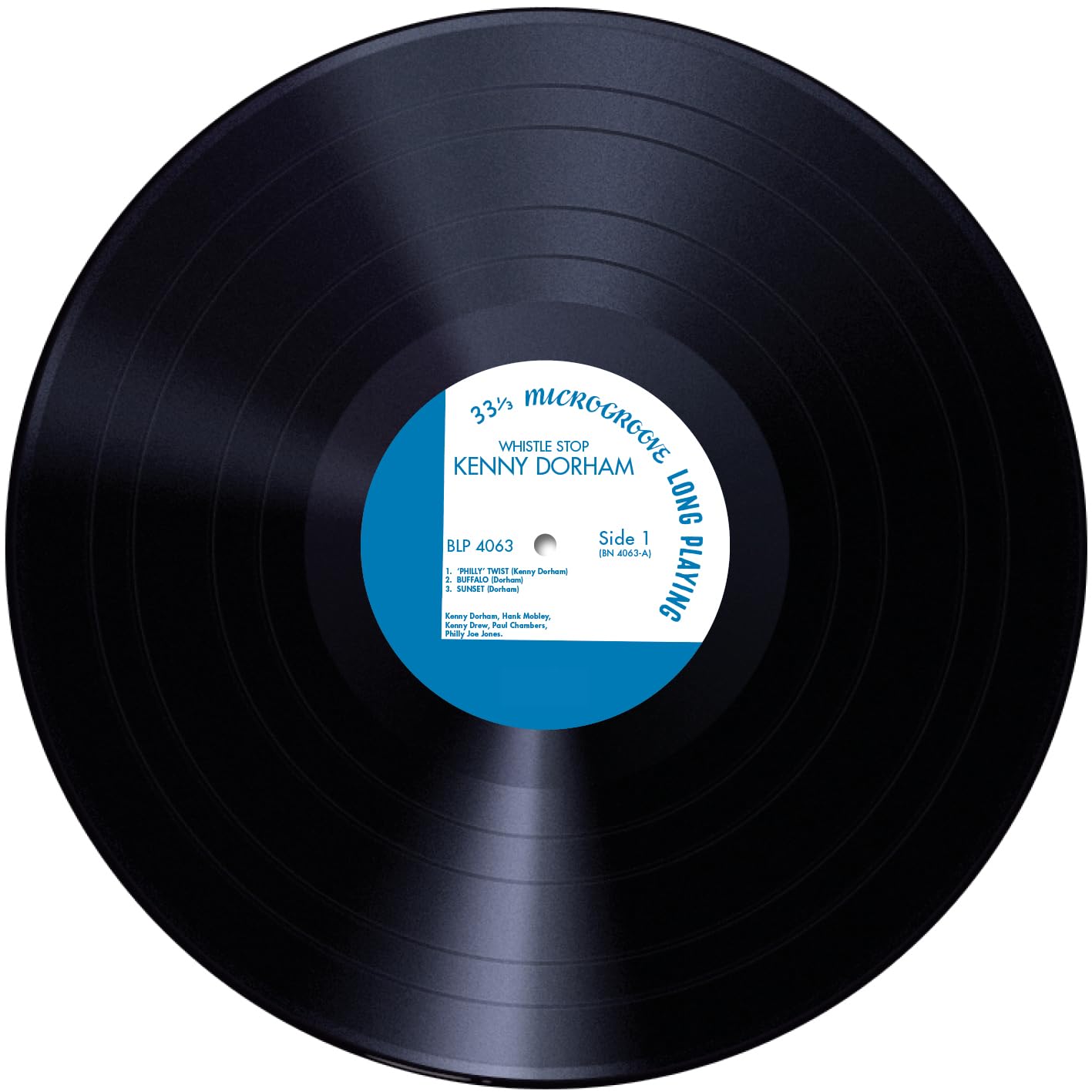 Whistle Stop - LP 30cm Noir mes