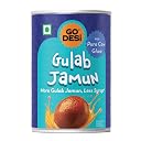 GO DESi - Gulab Jamun | Made with Pure Cow Ghee | 9 pieces| 500 grams| Indian Mithai | Classic sweets | Sweets Gift Pack gallery image
