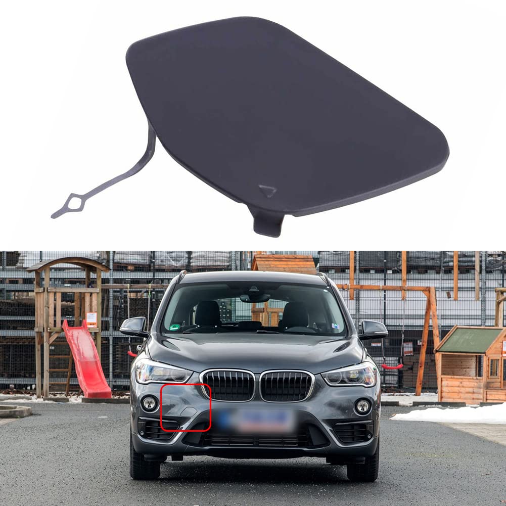 Cache œillet De Remorquage Pour Pare-chocs Avant BMW X1 F49 (2016-2019) - Pièce Neuve à Repeindre, Référence 51137361220
