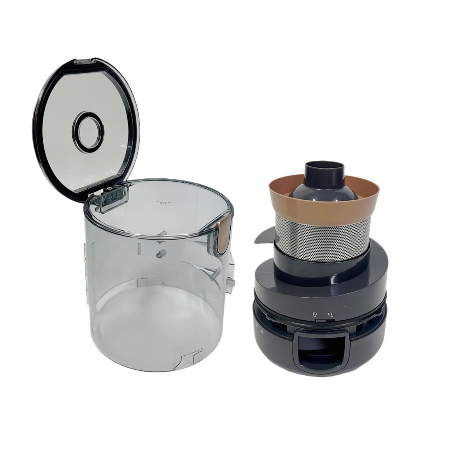 Cup and Cyclone pour Jimmy H10 Pro et H10 Flex : bac à poussière noir de rechange