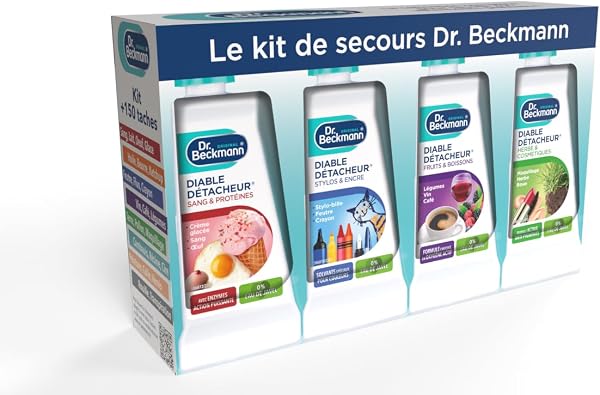 Dr. Beckmann kit d'urgence 8 détachants