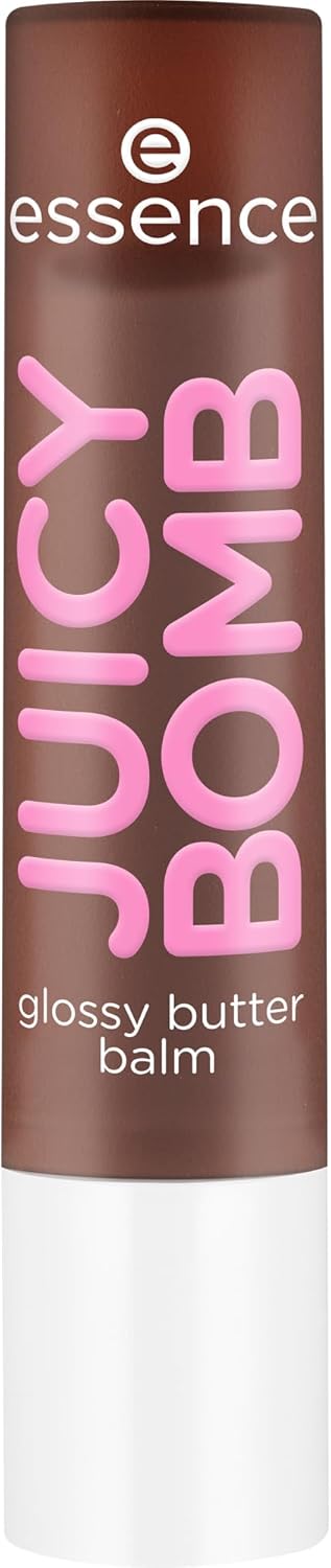 Essence Cosmetics JUICY BOMB glossy butter balm, natuurlijk, glanzend, dauwachtig (2.5g)