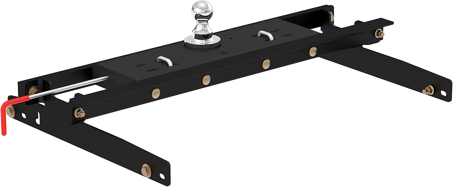 Double Lock Gooseneck Hitch Kit with Brackets, Compatible with Select 1500, 2500, 3500