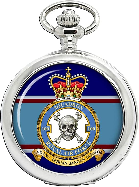 100 Squadron Raf Pocket Watch Amazon Co Uk Watches
