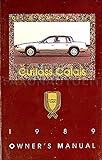  1989 Oldsmobile Cutlass Calais Owner\'s Manual Original