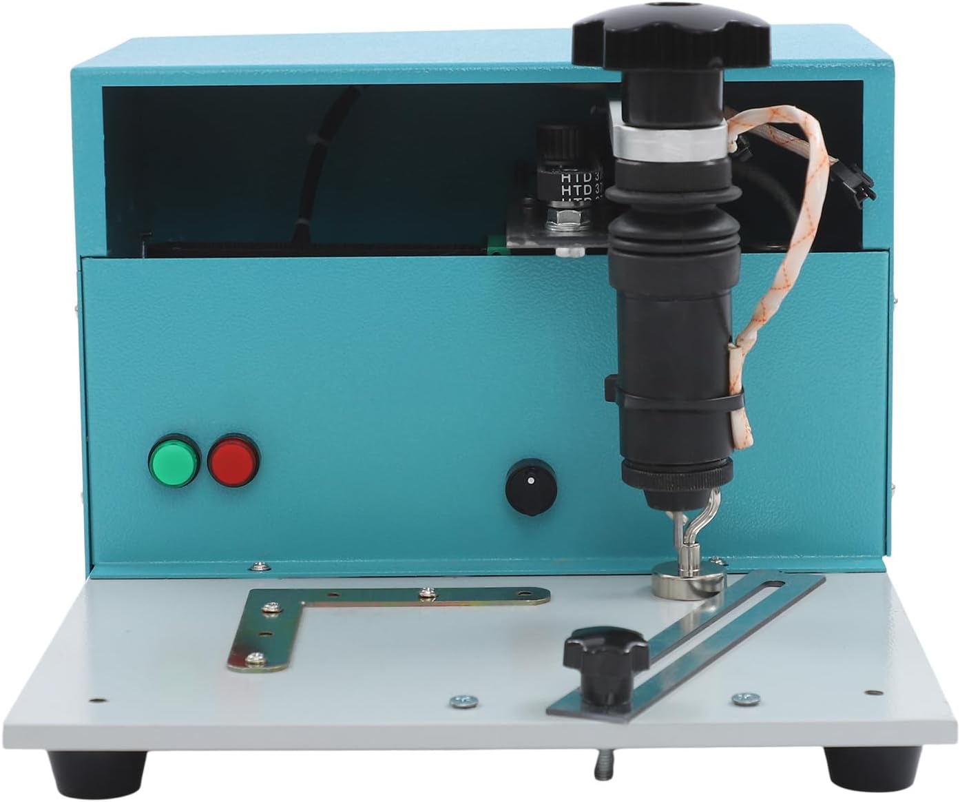 110V 1000W Electric Metal Marking Machine, Electric Marking Machine, Industrial Metal Plate Nameplate Marker, Adjustable Depth 0.01-1.5mm for Equipment Valves Signs Labels