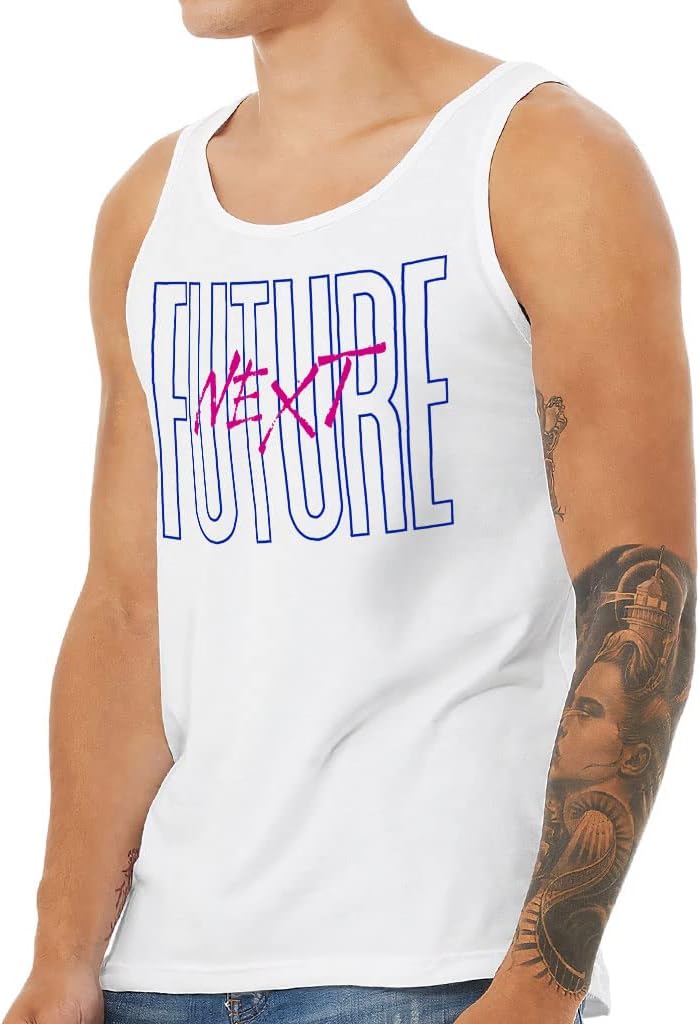 Future Next Tank - Minimalist Workout Tank - Unique Jersey Tank