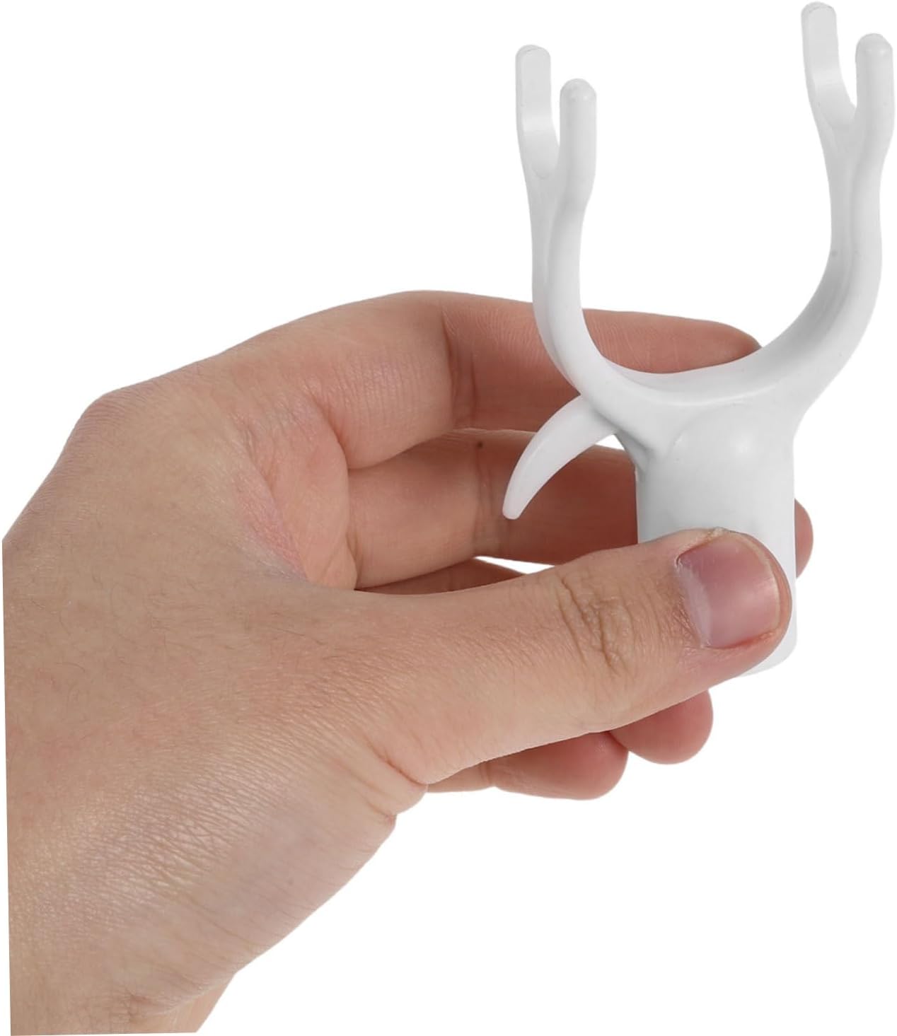 10pcs Plastic Clothes Hanger Pole Hook Attachment Extension Pole Hook Closet Organization Home Laundry Use image 4