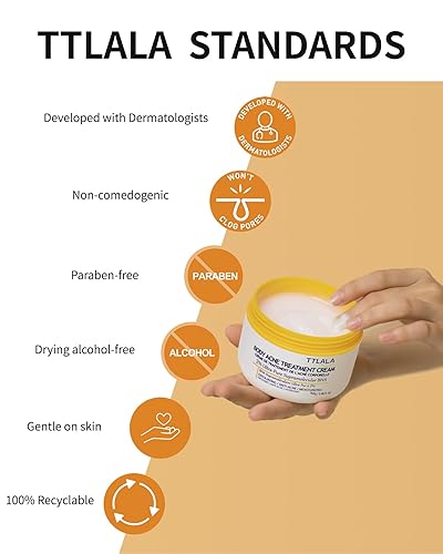 Miniatura 7 de Tratamiento para eliminar el acné de los glúteos, crema hidratante con ácido salicílico al 2%, aceite de árbol de té y hamamelis, tratamiento de