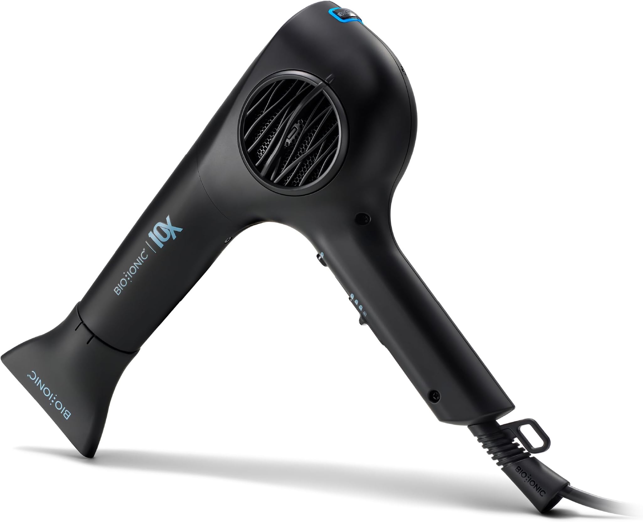 Bio Ionic 10X Pro Ultralight Hair Dryer, Powerful and Lightweight Hair Drying with Advanced Ionic Technology for Silky Smooth Results