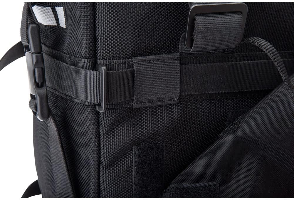 TUSK Pannier Racks with Pilot Soft Pannier Bags Black/Grey Compatible with Kawasaki KLR650 2008-2018 GEN 2