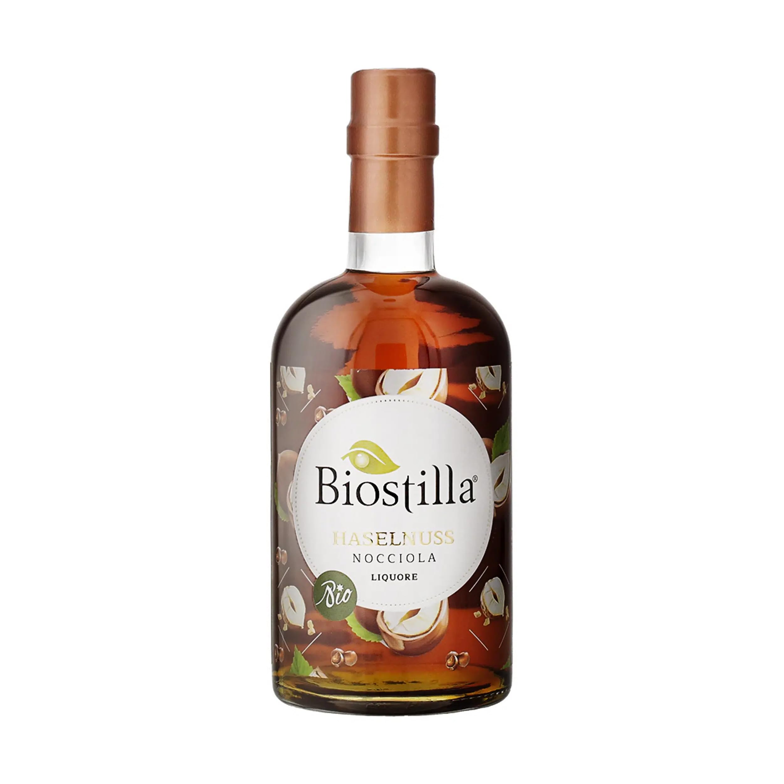 Distilleria Walcher Biostilla Nocciola Haselnusslikör Likör süß BIO Italien inkl. FeinWert E-Book (1 x 0.50 l)