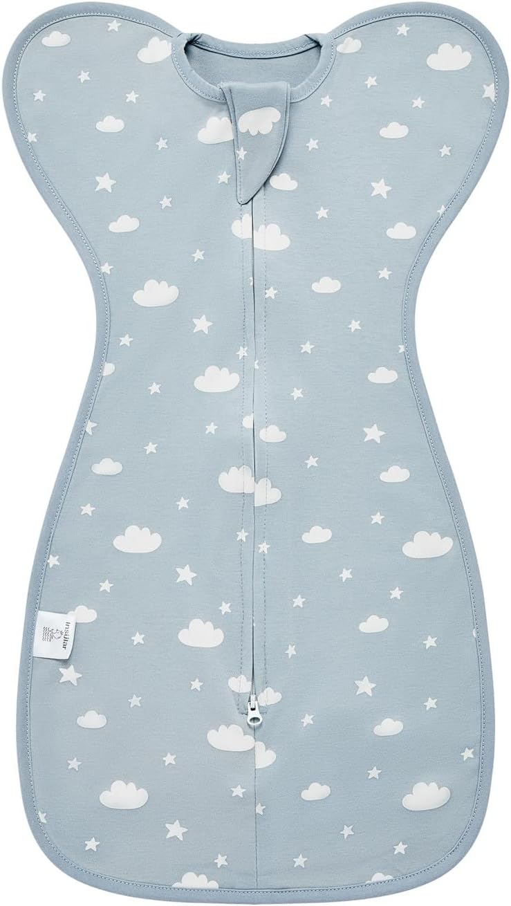 Baby Swaddle – Self-Soothing Sleep Sack for Newborns, Snug Fit to Calm Startle Reflex, Improves Sleep – Newborn Essentials, Small and Medium Sizes
