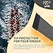 Dragon Guard Tip Protector for Dragon Boat Paddles (black)