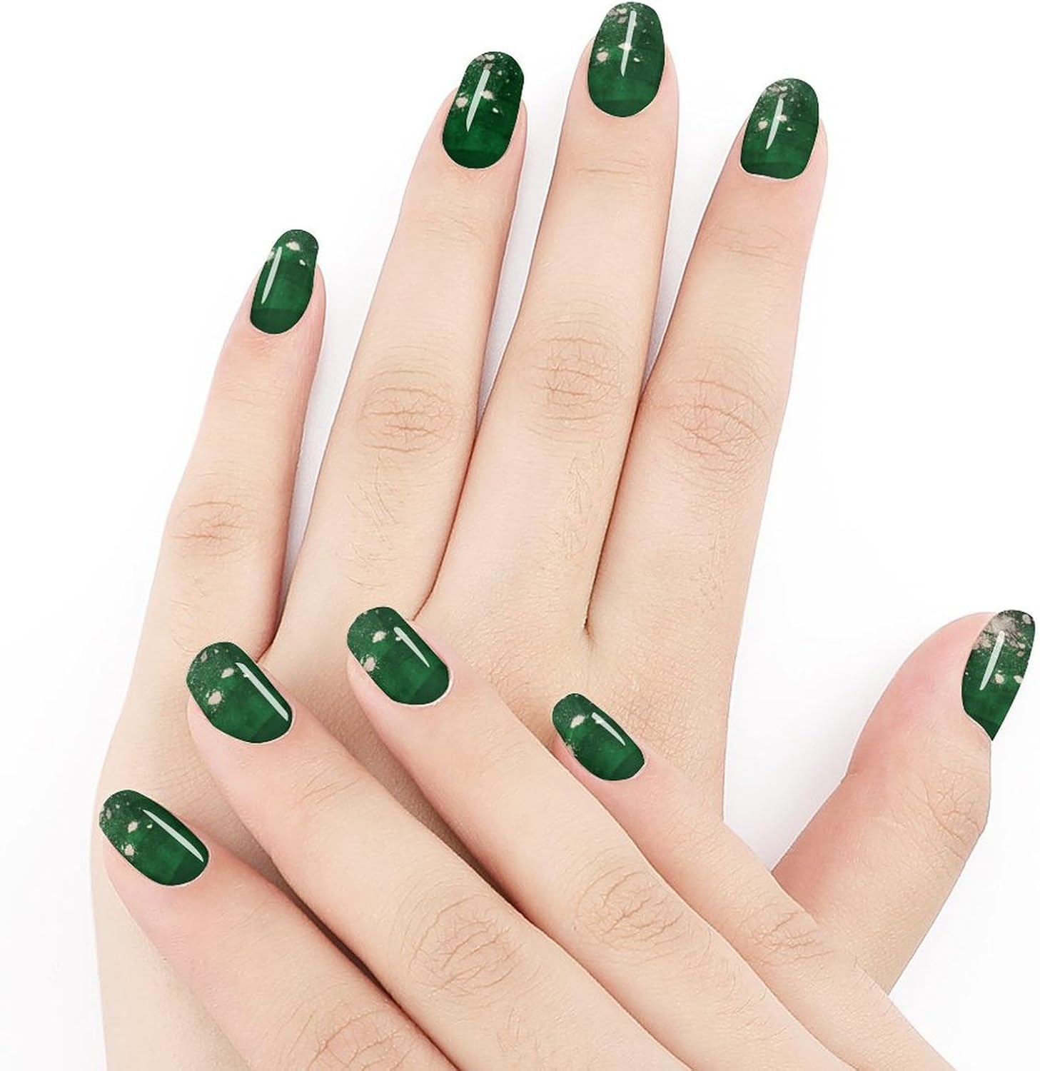 Nail Strips Bundle Full Wrap Long Lasting Nail Polish Strips Easy Application and Removal Salon Quality Self Adhesive Art Stickers for Women Gifts