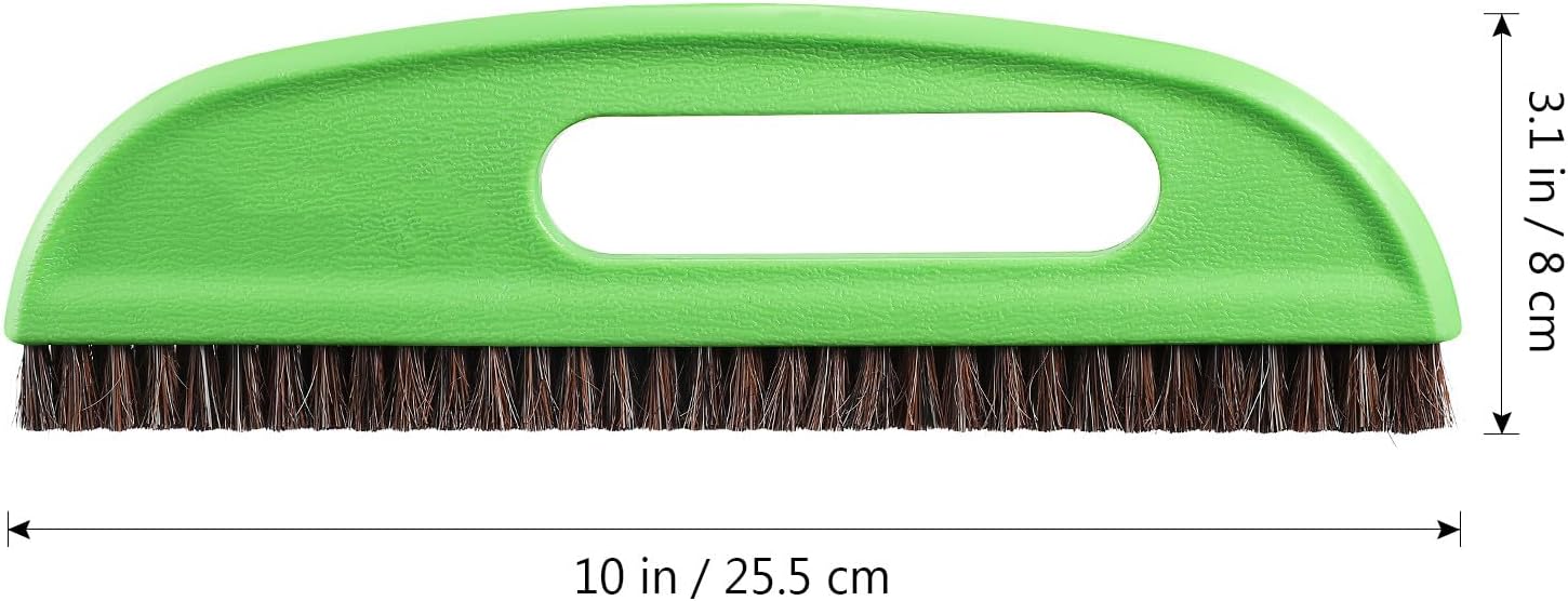 Totority Horse Hair Wallpaper Smoothing Brush - Ergonomic Wallpapering Tool for Bubble-Free Installation, Soft Bristle Applicator for Vinyl & Wall Coverings, Professional Construction Tool